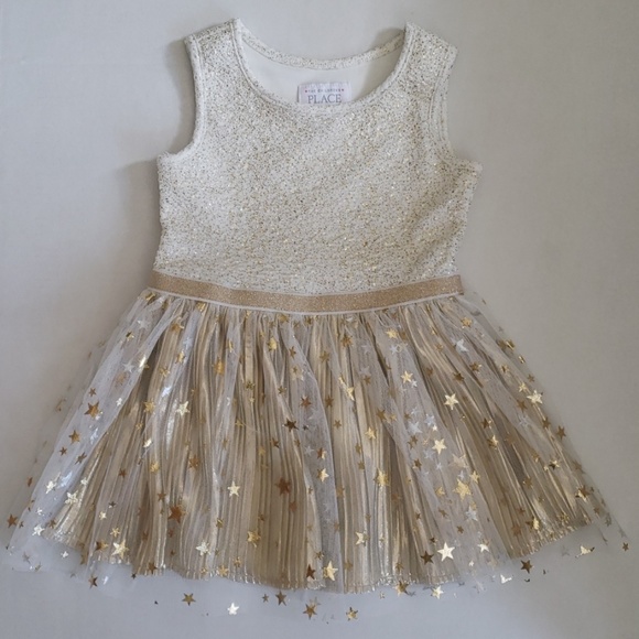 The Children's Place Other - Childrens Place. Girls Metallic Stars Tutu Dress